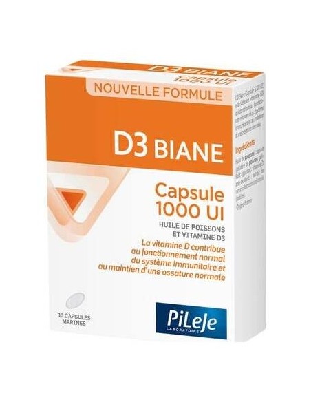 D3 Biane Vitamina D 1000 Ui 30Caps