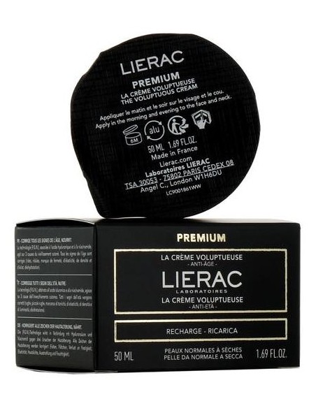 Lierac Premium Crema Voluptuosa Recarga 50Ml
