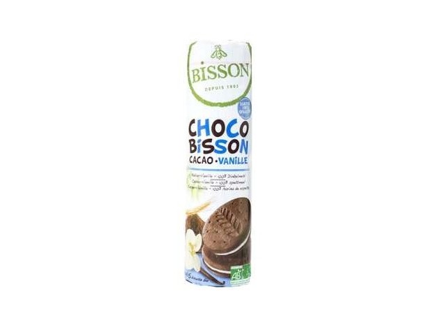 Galletas De Choco Bisson Cacao Vainilla 300Gr. Bio