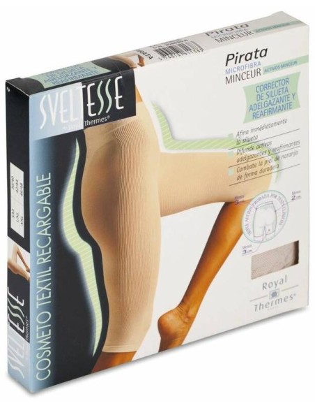 Sveltesse Panty Pirata Reductor Beige Talla L/Xl, 1 Ud