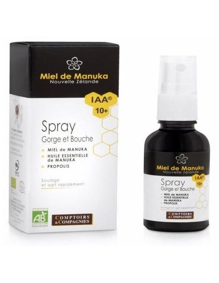 Comptoirs Et Compagnies Spray Bucal Propóleos Miel Manuka 25Ml