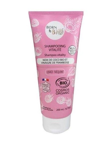Champu Vitality Coco Y Vinagre De Frambuesa 200Ml. Bio