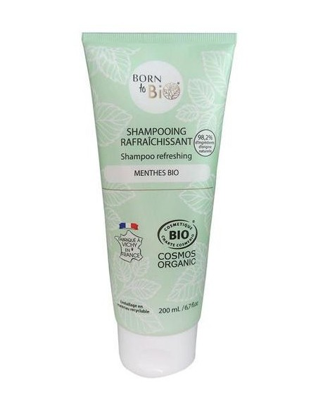 Born To Bio Shampoo Refreshing Greasy Hair 200Ml
