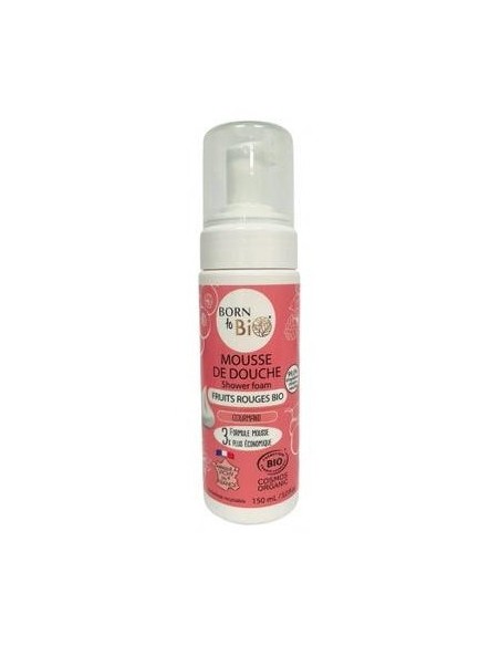 Born To Bio Espuma De Ducha Frutos Rojos Bio 150Ml
