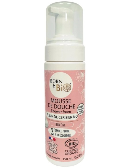 Born To Bio Organic Cherry Blossoms Shower Foam 150Ml