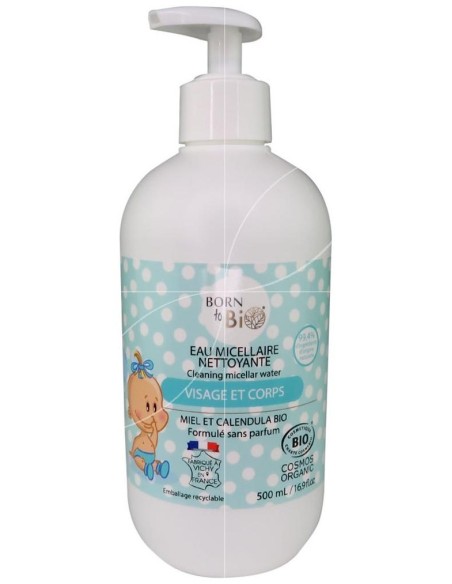 Born To Bio Agua Limpiadora Bebe Bio 500Ml