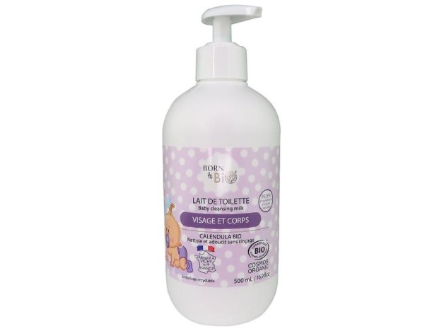 Born To Bio Leche Limpiadora Bebe Bio 500Ml