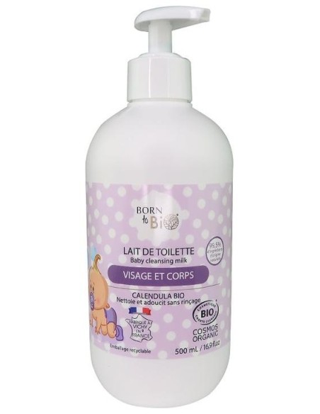 Born To Bio Leche Limpiadora Bebe Bio 500Ml