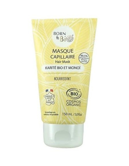 Born To Bio Mascarilla Capilar Karite Y Monoi Bio 150Ml