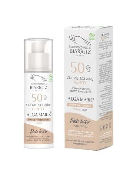 Laboratoires De Biarritz Crema Facial Color Marfil Fps50 50Ml