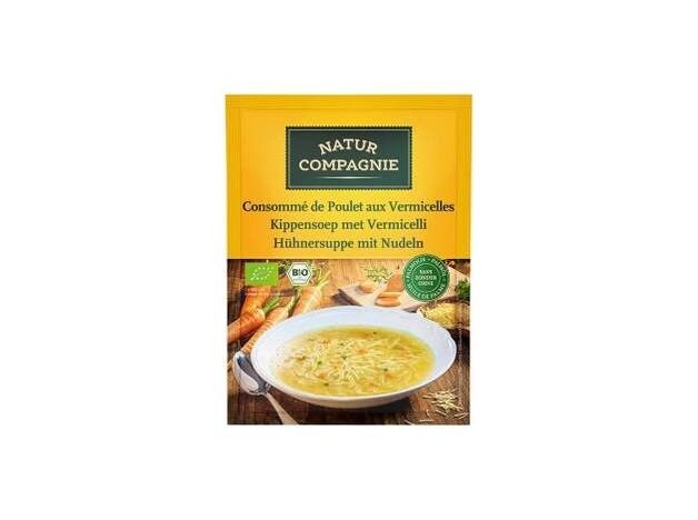 Sopa De Pollo Con Fideos Instantanea 12Sbrsx40Gr.