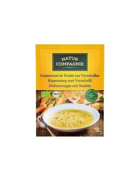 Sopa De Pollo Con Fideos Instantanea 12Sbrsx40Gr.