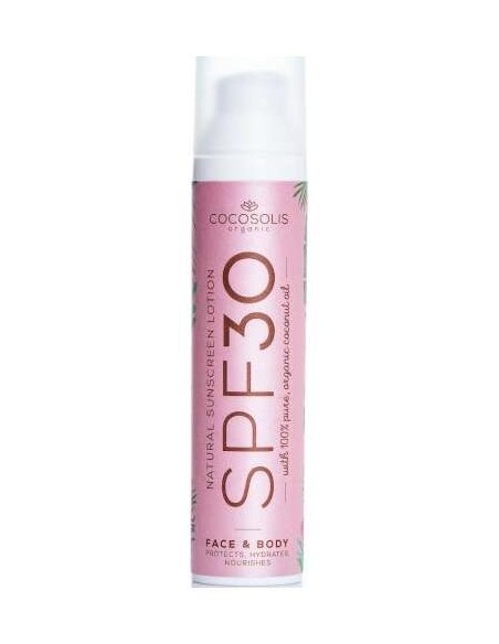 Cocosolis Natural Sunscreen Lotion Spf30 100 Ml