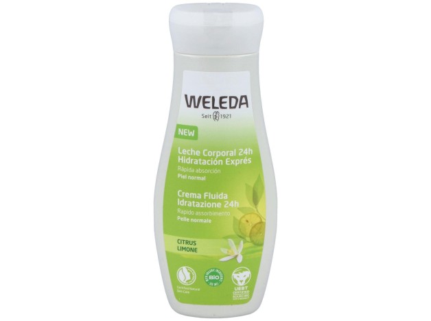 Weleda Baby Derma Lait Corporel Hyd Citrus 200Ml