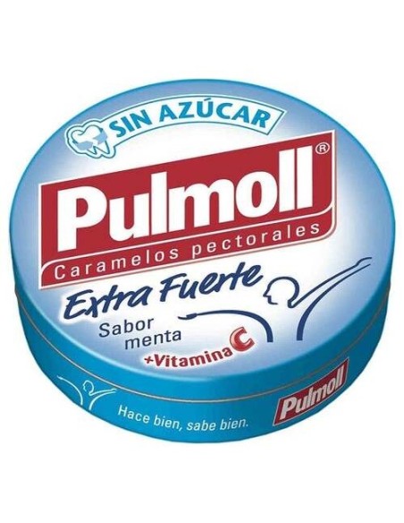 Pulmoll Caramelos Extra Fuertes Vitamina C Sin Azúcar 45G