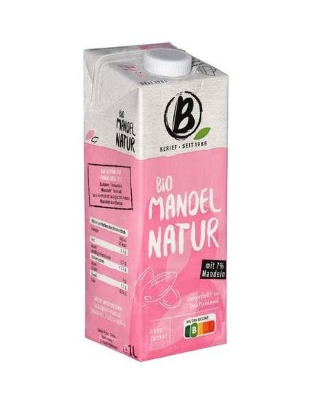 Bebida Vegetal De Almendra Berief 1Lt 8Uds. Bio