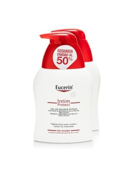 Eucerin Intim Protect Gel De Higiene Íntima 2X250Ml