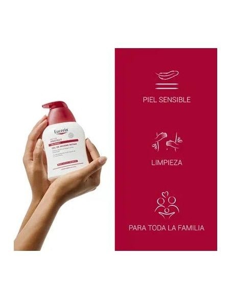 Eucerin Intim Protect Gel De Higiene Íntima 2X250Ml