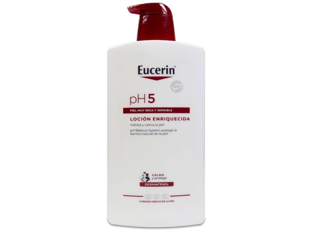 Eucerin Piel Sensible Ph5 Loción Enriquecida, 1 L