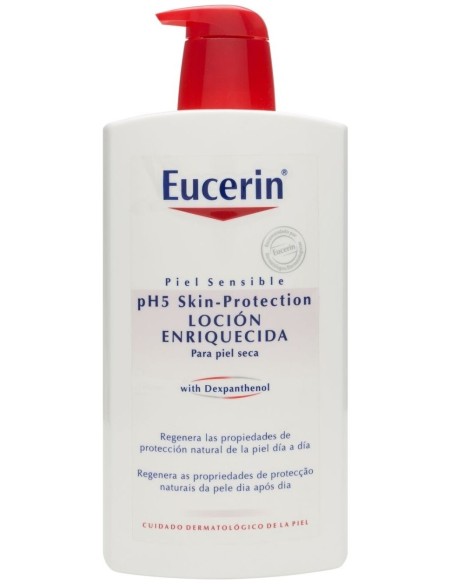Eucerin Piel Sensible Ph5 Loción Enriquecida, 1 L