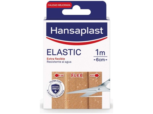 Hansaplast Elastic Apósito En Tira Para Cortar,...