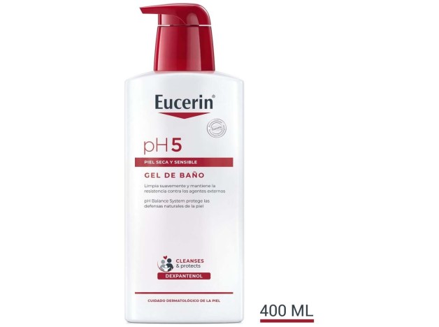 Eucerin Ph5 Gel De Baño, 400 Ml