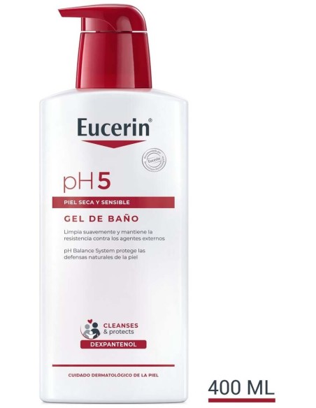 Eucerin Ph5 Gel De Baño, 400 Ml