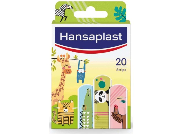Hansaplast Kids Apósitos Animales, 20 Unidades