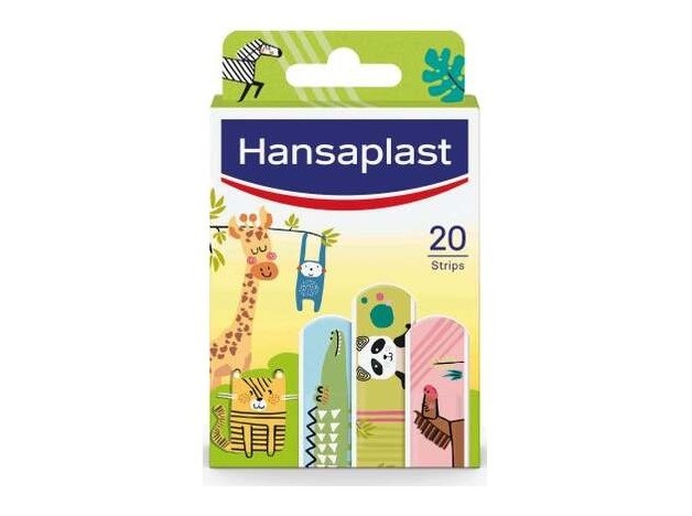 Hansaplast Kids Apósitos Animales, 20 Unidades