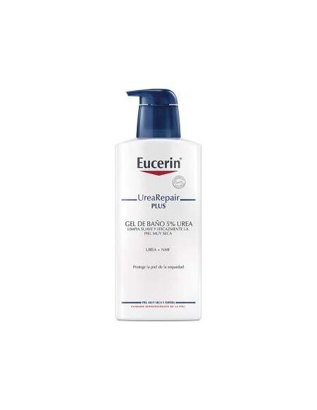 Eucerin Urearepair Plus Gel De Baño 5% Urea 400Ml