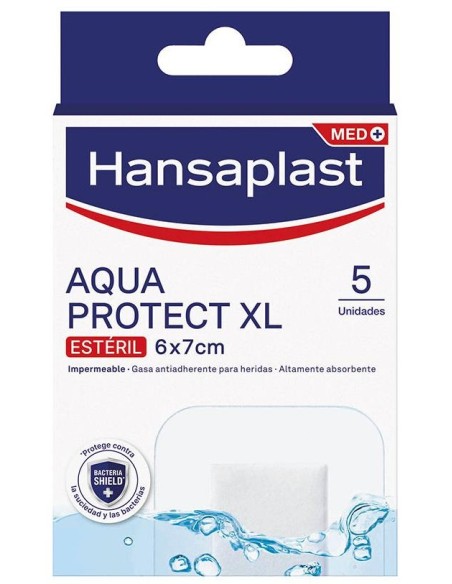 Hp Aqua Protect Xl Apósitos 6 X 7 Cm 5 U