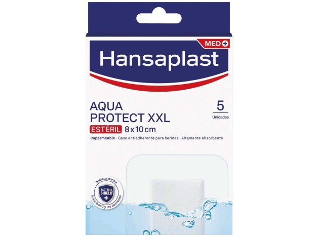 Hansaplast Med+ Aqua Protect Xxl Apósitos...