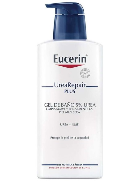 Eucerin Urearepair Plus Gel De Baño 5% Urea 400Ml
