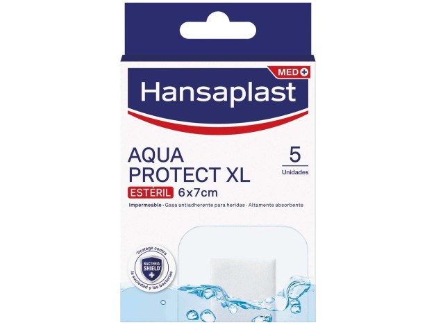 Hp Aqua Protect Xl Apósitos 6 X 7 Cm 5 U