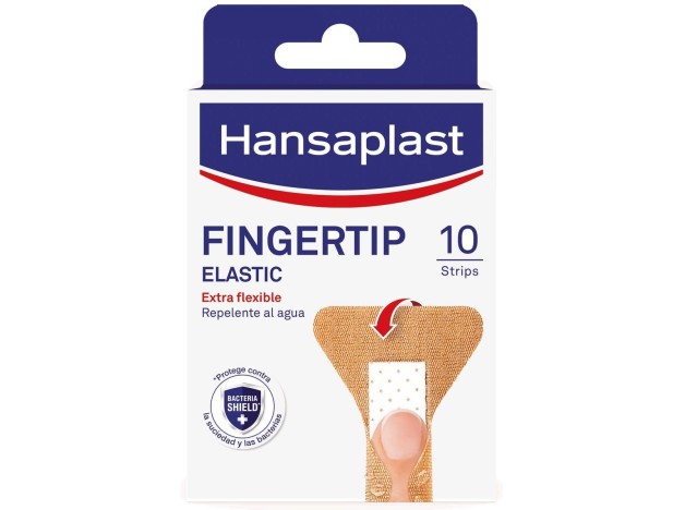 Hansaplat Elastic Tiras Para Dedos, 10 Apósitos