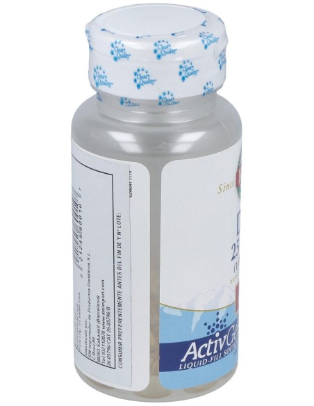 D-3 25 Mcg (1000 Ui) Perlas Activgel 100 U