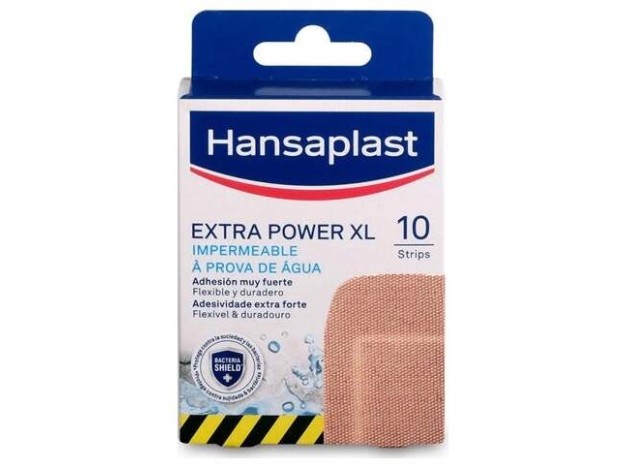 Hansaplast Extra Power Xl Aposito Adhesivo 10Uds