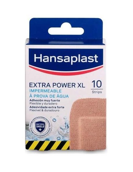 Hansaplast Extra Power Xl Aposito Adhesivo 10Uds