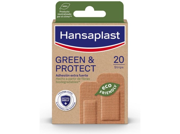 Hansaplast Green %26 Protect Apósitos 2 Tamaños...