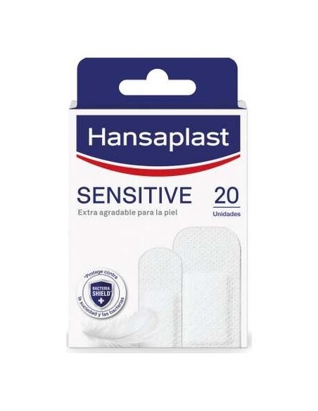 Hansaplast Sensitive Apósitos 2 Tamaños 20Uds