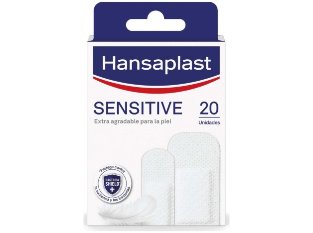 Hansaplast Sensitive Apósitos 2 Tamaños 20Uds