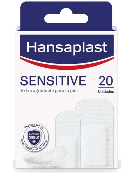 Hansaplast Sensitive Apósitos 2 Tamaños 20Uds