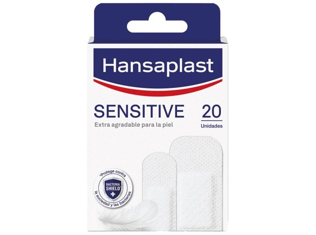 Hansaplast Sensitive Apósitos 2 Tamaños 20Uds