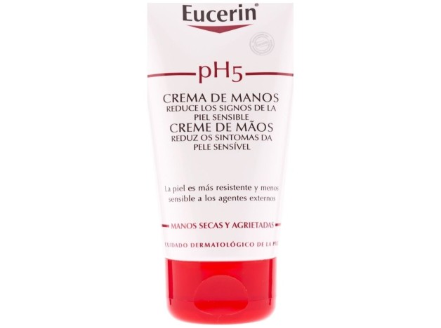 Eucerin Piel Sensible Ph-5 Crema De Manos, 75 Ml