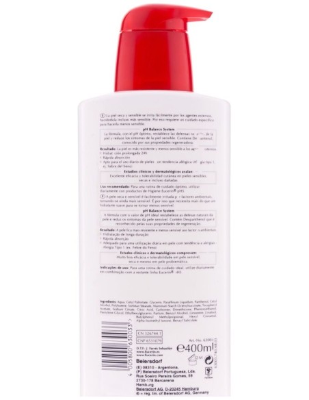 Eucerin Ph5 Loción Hidratante, 400 Ml