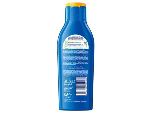 Nivea Sun Protege Hidrata Leche Spf20 200Ml