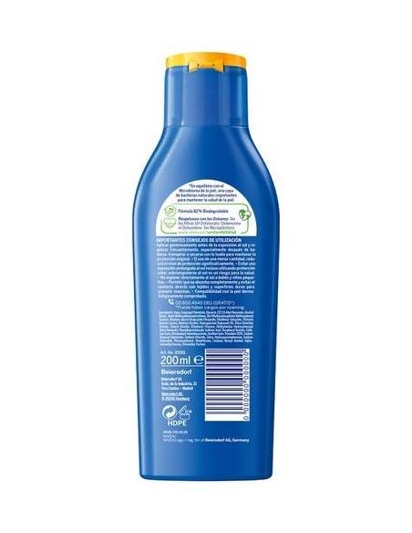 Nivea Leche Solar Proteccion E Hidratación Spf30 200Ml