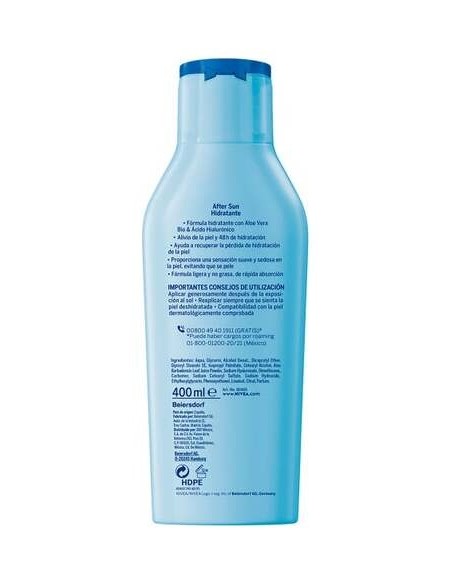 Nivea Sun After Sun Loción Hidratante 400Ml