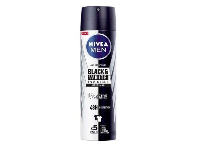 Men Black %26 White Invisible Desodorante...