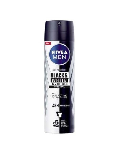 Men Black %26 White Invisible Desodorante Vaporizador 200 Ml